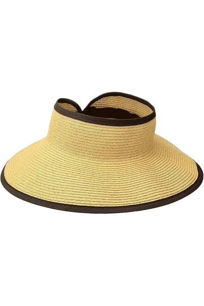 GENERAL Ultra Red Hat with Brim for Sun Protection, Tie Band and Sweat-Absorb...