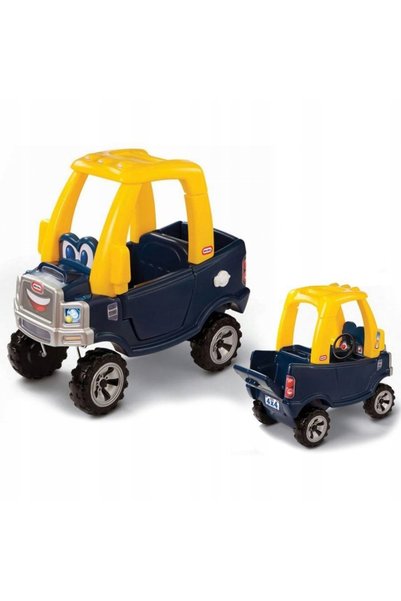 Little Tikes Mașină confortabilă, Camion, Roți off-road, Uși care se deschid,...