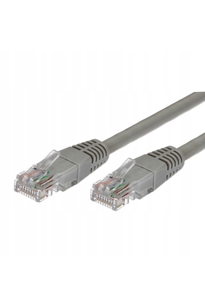 TB Cablu patchcord AKTBXKS6UTP500G Cat.6 RJ45 UTP 5m Ecranat cu cupru