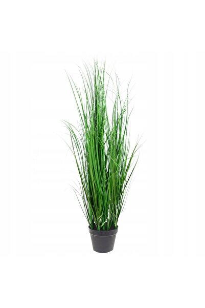 Martom Iarbă artificială elegantă, mare, de 85 cm, într-un ghiveci decorativ ...