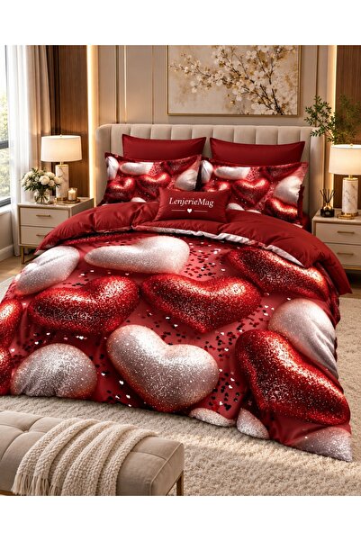 East Comfort Finet Premium Duvet Cover Set 6 Pieces with 5D Stretchy STT14