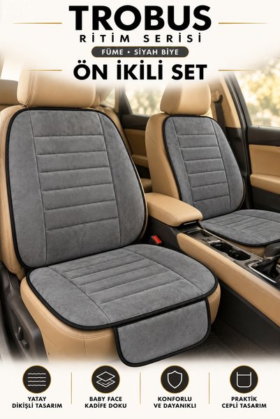 TROBUS Ritim Dacia Sandero ve Stepway 2008 ve Sonrası Baby Face Ön İkili Kolt...