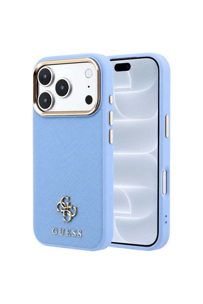Guess Husă pentru iPhone 17 Pro, iPhone 18 Pro, Saffiano Small 4G Classic Mag...
