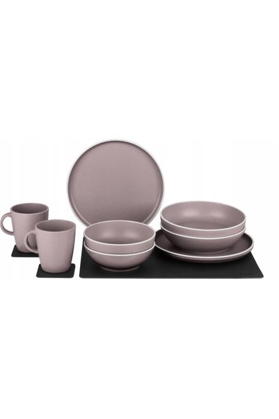 Brunner Set de masă din melamină Dolomit Magnetic Silwy Rose