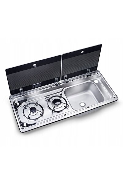 Dometic Aragaz cu 2 arzătoare și chiuvetă MO9722R