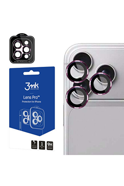 3MK Folie de protecție cameră pentru iPhone 18 Pro, iPhone 18 Pro Max, Protec...
