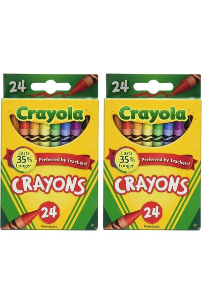 Generic Set of 24 Crayons - (02.0024)