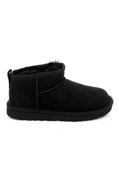 UGG Παιδικό Μποτάκι για Κορίτσι Classic Ultra Mini Χρώματος Μαύρο 1130750K