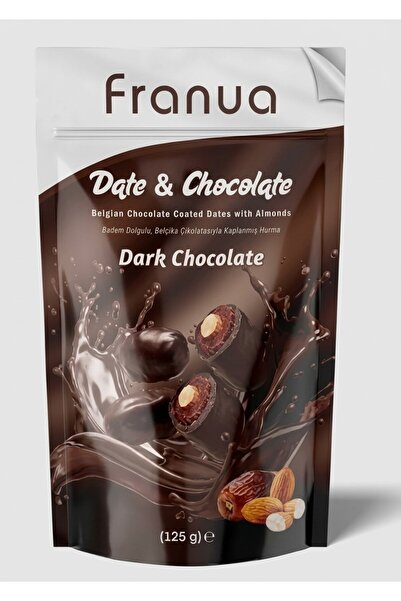Date & Chocolate Bitter Çikolatalı Hurma (Bademli)