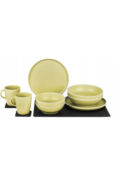 Brunner Set de cină din melamină magnetic Dolomit Magnetic Silwy Yellow