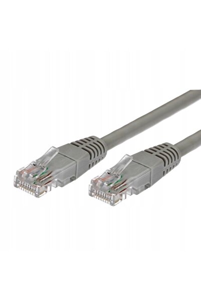 TB Cablu patchcord AKTBXKS6UTP100G Cat.6 RJ45 UTP 1m Cupru Gri