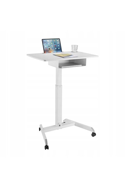 Maclean Suport laptop MC-903W cu reglare pe înălțime, pedală universală