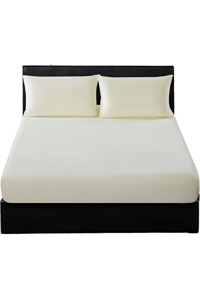 D DONETELLA FEEL THE LUXURY DONETELLA Bedding Fitted Sheet - Fits 200x200 Cm ...
