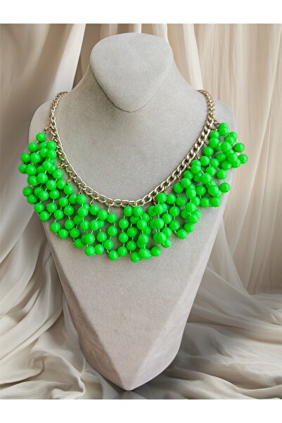 Dore Collection Zr Model Vintage Beaded Grape Necklace