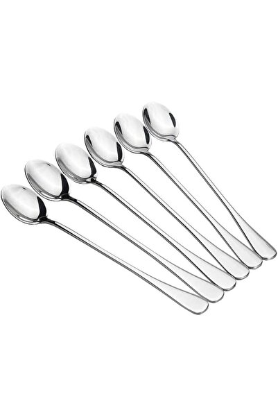 SZLFSX 10 Piece Long Handle Iced Tea Spoon, Stainless Steel Coffee Mixing Spo...