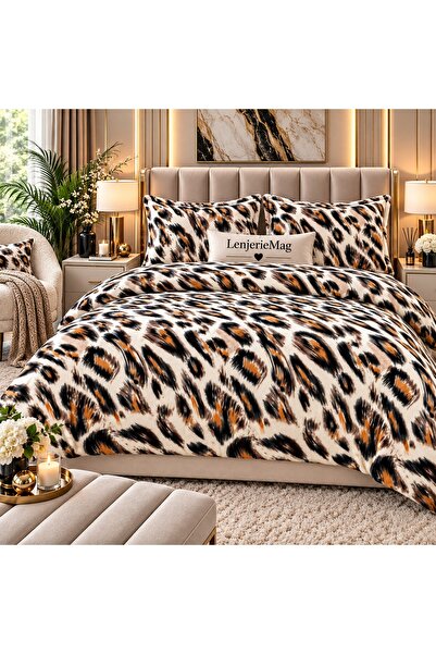 East Comfort Cocolino 4-piece Underwear Beige Animal Print Model with Stretch...