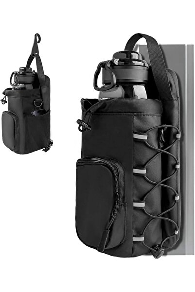 TERRIFI Magnetic Gym Bag for Men and Women, 60oz Water Bottle Holder, Small G...