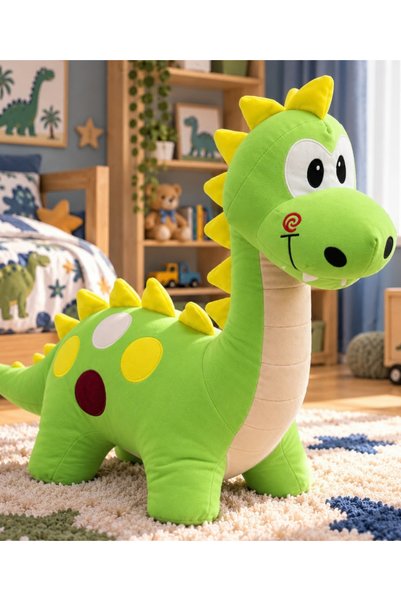 Heribom 70 Cm Sevimli Dinozor Pomy Peluş Oyuncak Dekoratif Oyuncak