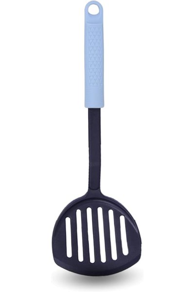 British Chef Nylon Slotted Turner with Silicone Handle