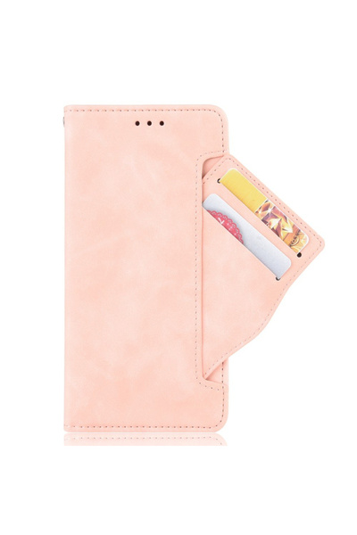 ERBORD Husă tip carte pentru Samsung Galaxy A04S / A13 5G, Slot pentru card, Roz