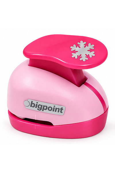 Bigpoint Shaped Hole Puncher 5 cm Snowflake