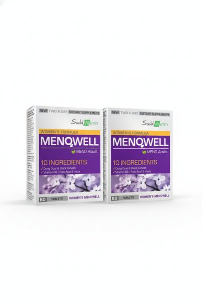 Suda Vitamin Menowell Women's Formula 60 Tablets Set of 2