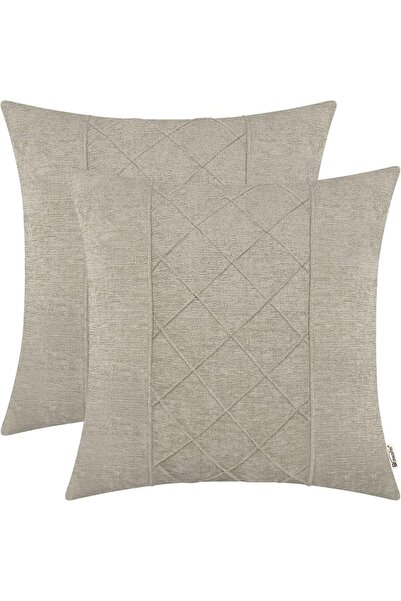 BRAWARM By Pramorn Decorative Leather Pillow Covers in Dark Brown Color 12X20...