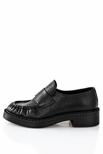 5in1Canpolat Black Classic Loafer 26230
