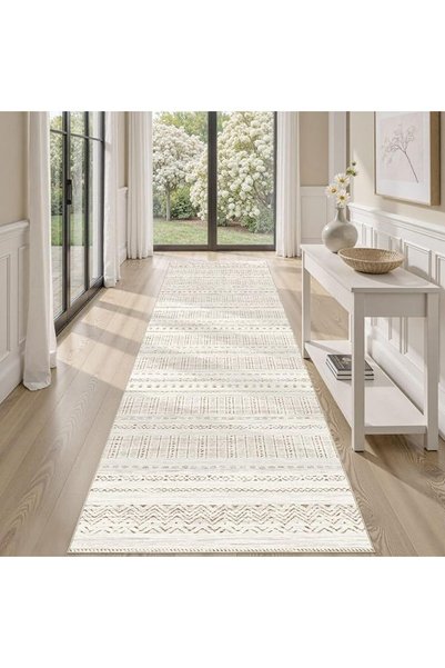 GENERAL Kotelid Rectangular Polyester Beige Carpet Large Machine Made Non Sli...