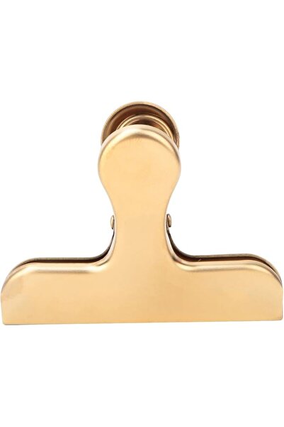 GENERAL Stainless Steel Brass Color Clip Vintage Retro Style Sealing Clips Ac...