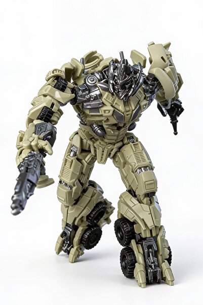 PopŞeker Transformers Megatron Model Kiti | 6+ Yaş | 12 cm Aletsiz Montaj Oyu...