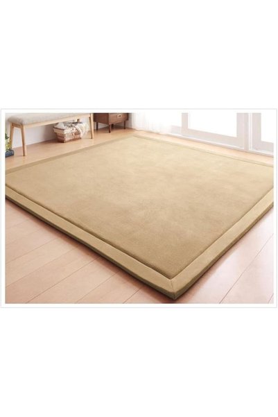 GENERAL Children's Crawling and Playing Mat Made of Coral Velvet Fabric, Suit...