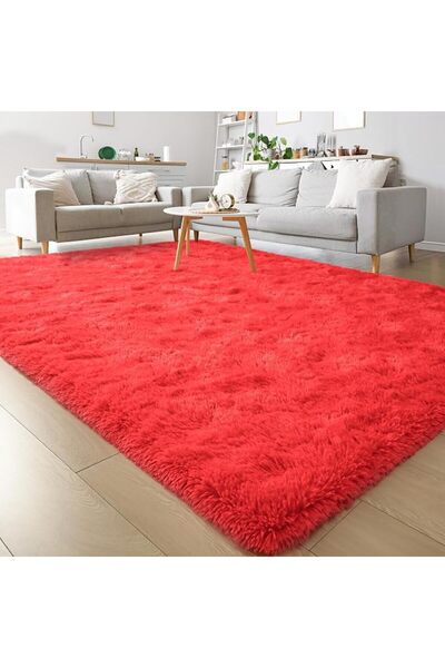 Keeko Keko Luxury Fluffy Pink Shaggy Rug Super Soft High Pile Shaggy Indoor R...