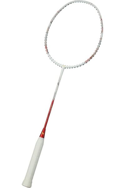 Li-Ning مضرب بادمنتون من ألياف الكربون غير مشدود الأوتار مع غطاء كامل