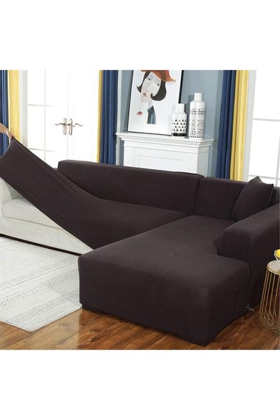 GENERAL L Shape Stretch Spandex Sofa Cover (SFT-4,3 Seater)
