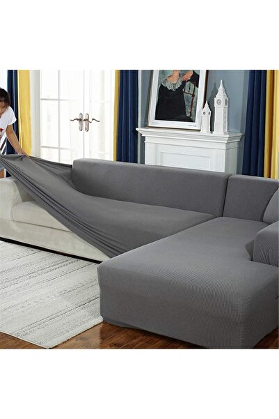 GENERAL L Shape Stretch Spandex Sofa Cover (SFT-4,3 Seater)
