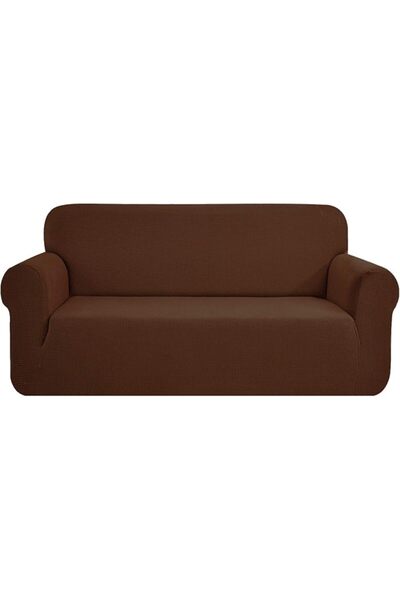 GENERAL SAMSTEX Stylish Sofa Cover Stretch 1-Piece Sofa Slipcovers High Stret...