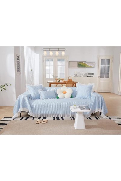 GENERAL Sofa Slipcover, Sofa Cover for 1/2/3/4 Seater Sofa, Made of Ice Silk,...