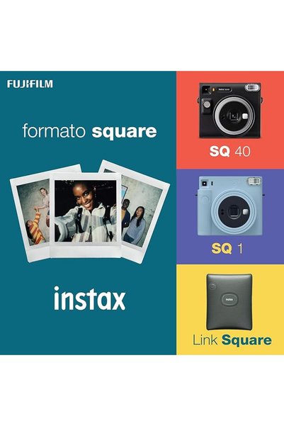 Instax Fujifilm SQUARE Film – Star Illumination Border (10 Exposures) – Film Only