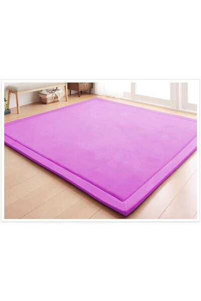 GENERAL Children's Crawling and Playing Mat Made of Coral Velvet Fabric, Suit...