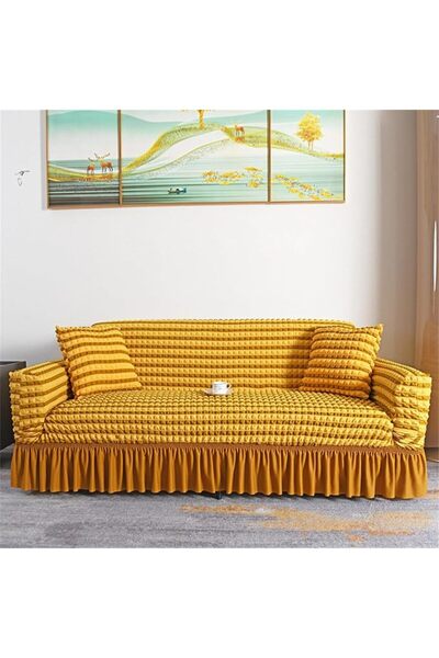 GENERAL Hixingo Striped Texture Elastic Sofa Cover, Sofa Covers 1 2 3 4 Seate...