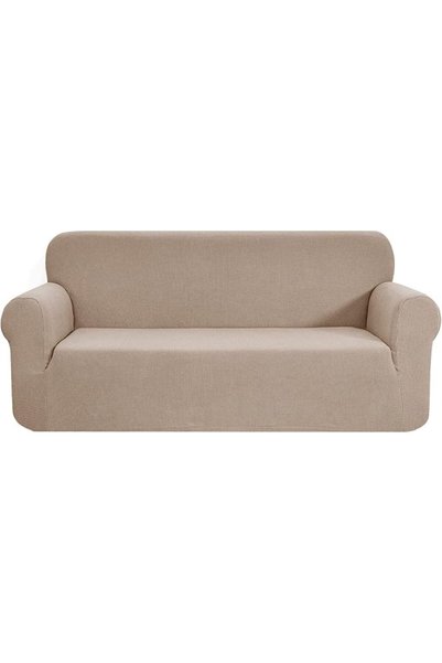 GENERAL SAMSTEX Stylish Sofa Cover Stretch 1-Piece Sofa Slipcovers High Stret...
