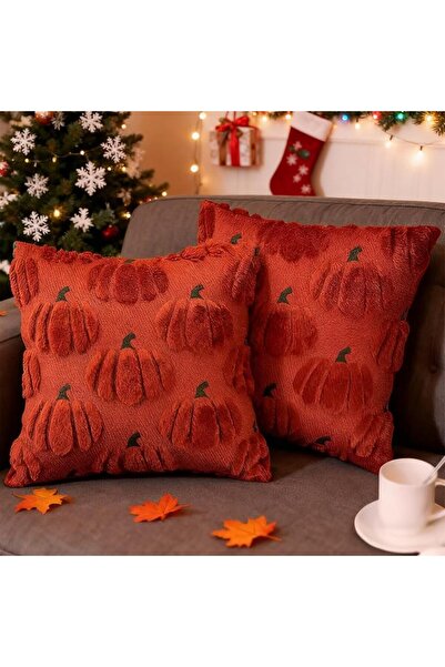 Bunliuys غطاء وسادة مخملي من قطعتين مقاس 18 × 18 انش، اغطية وسائد مربعة من ال...