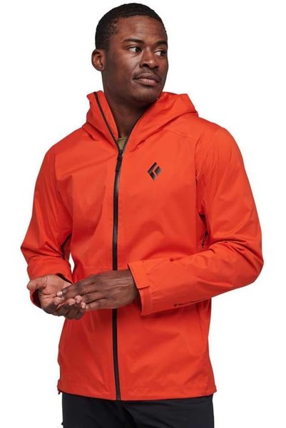 Black Diamond Stoneworks Black Diamond mens M Stormline Stretch Rain Shell M ...