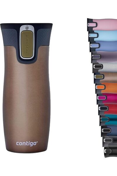 Contigo West Loop Autoseal Travel Mug, Stainless Steel Thermal Mug, Vacuum Fl...