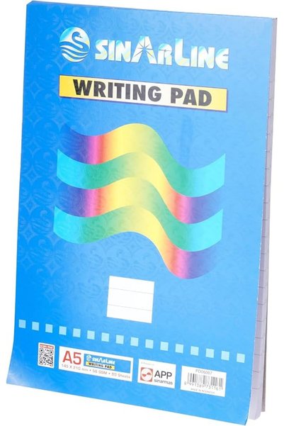 SINARLINE Writing Pad, A5 Ruled