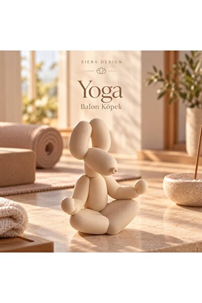 Yoga balon köpek figür