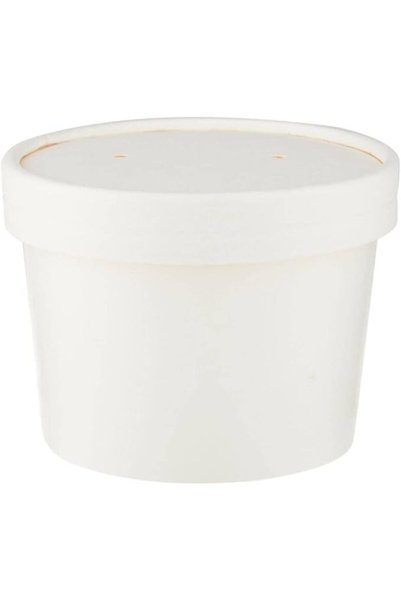 Hotpack وعاء نودلز ورقي 12 أونصة + غطاء - 5 قطع