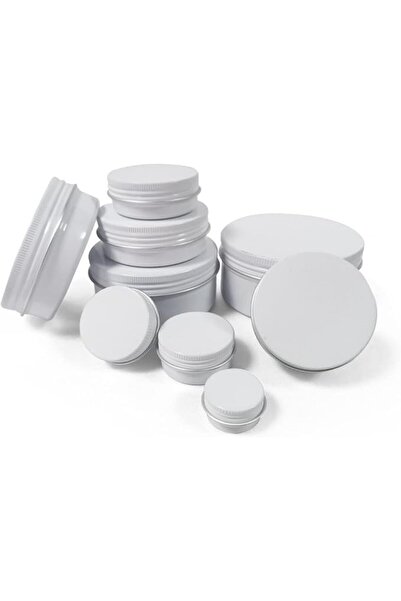 Hodore Packingboxesformoving 1pcs Multicolored 5g- 50g Empty Metal Aluminum C...