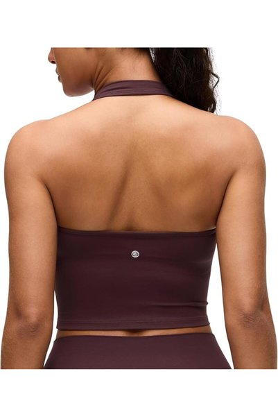 CRZ YOGA حمالة صدر رياضية طويلة للنساء من Butterluxe - قمصان قصيرة مبطنة للتم...